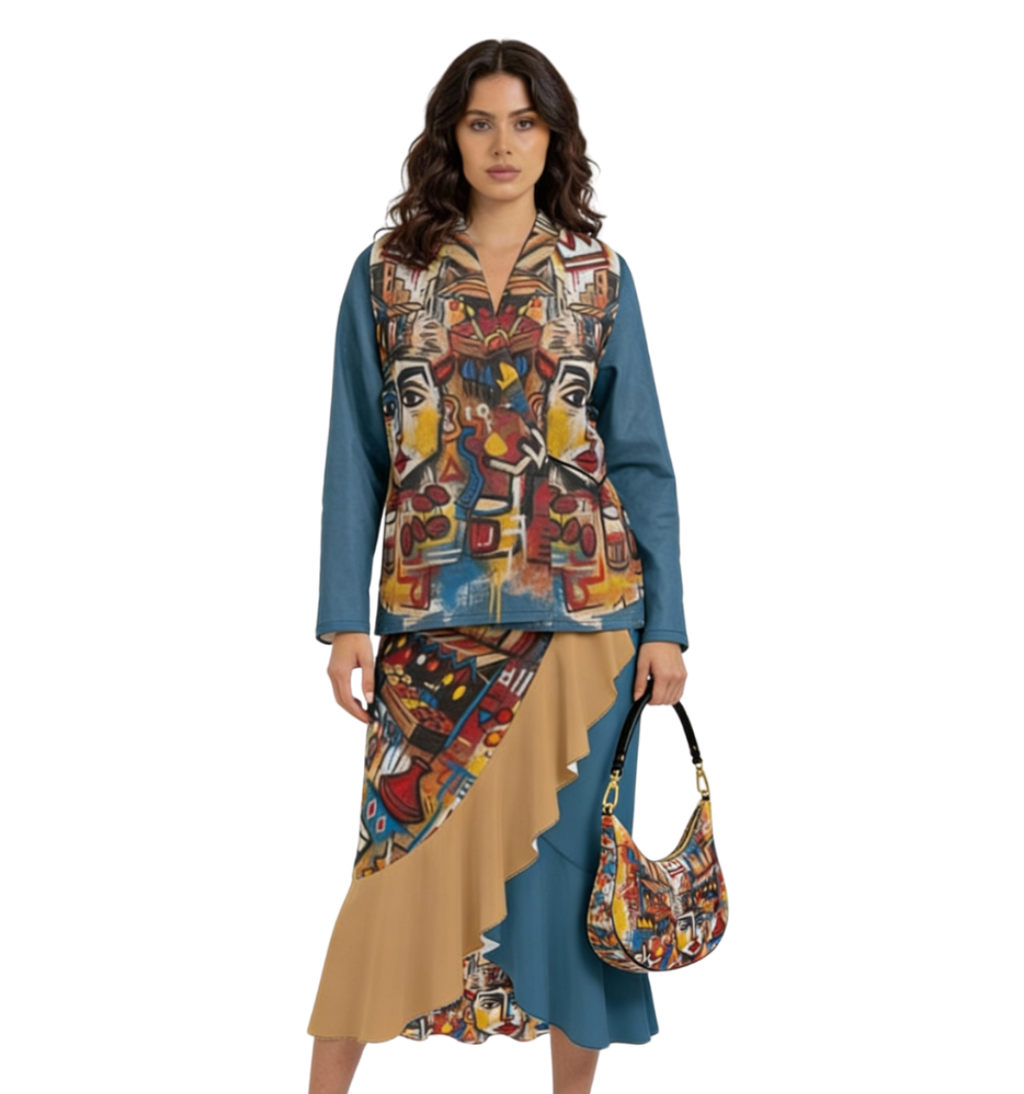 ICSS26 Medina Women's Flounce Skirts - Hucci.store