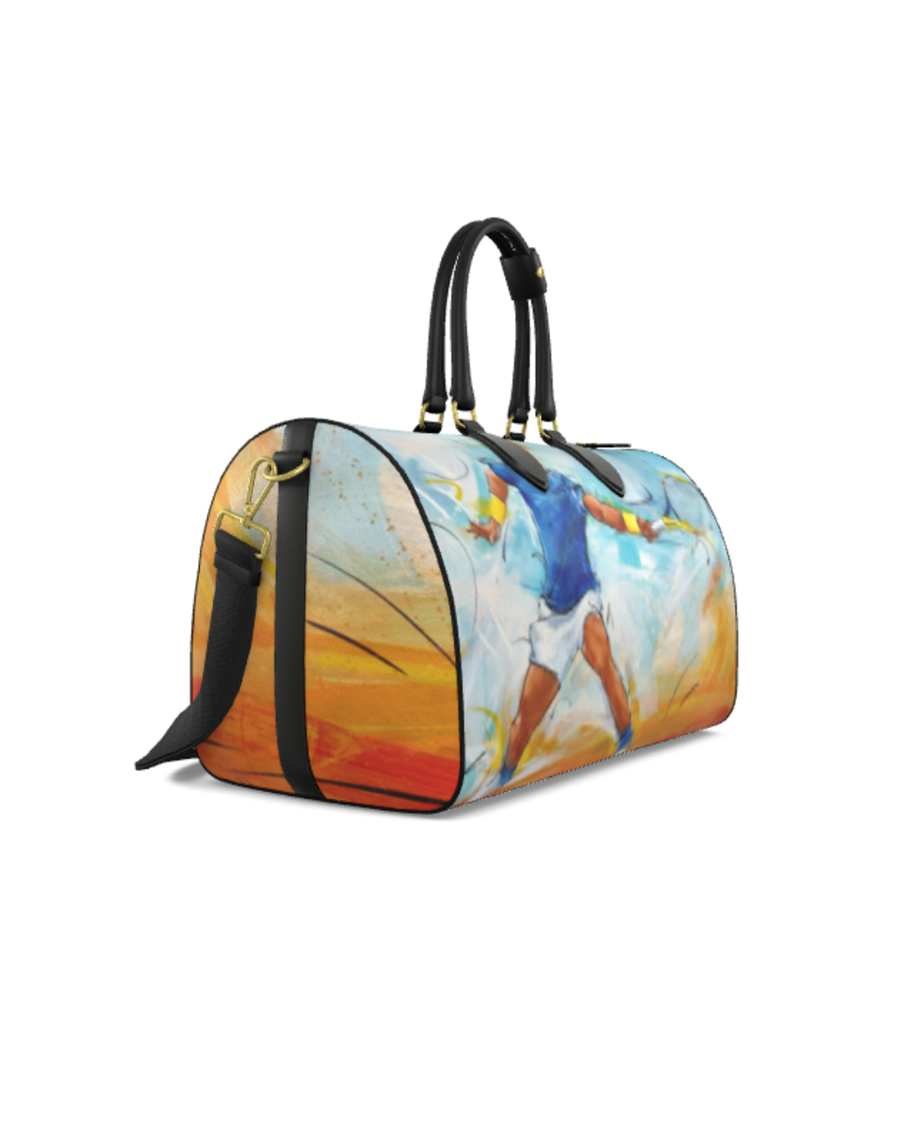 Grand Slam Collection Rafa 14 Leather Duffle Bags - Hucci.store