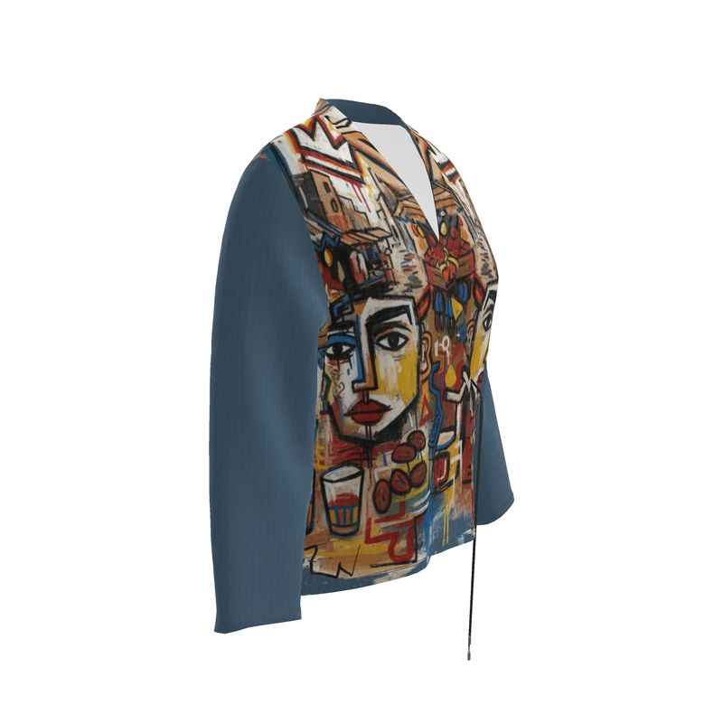 ICSS26 Medina Women's Wrap Blazers - Hucci.store