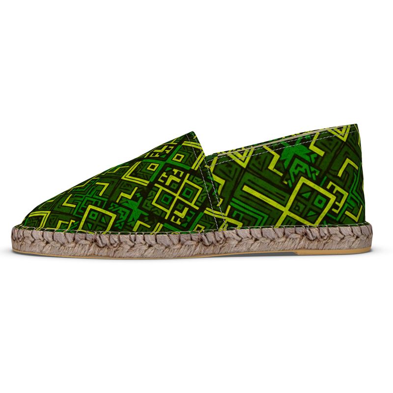 ICSS26 "Koun f chkel" Espadrilles (Royal Green)