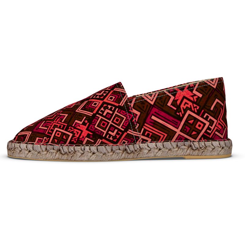 ICSS26 "Koun f chkel" Espadrilles (Royal Red)