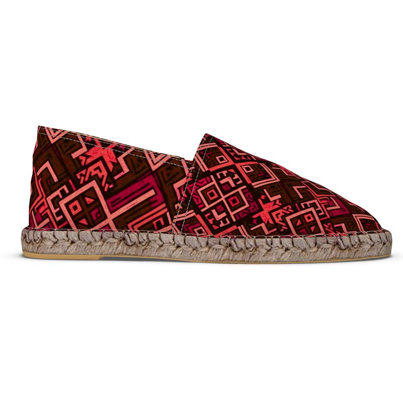 ICSS26 "Koun f chkel" Espadrilles (Royal Red)