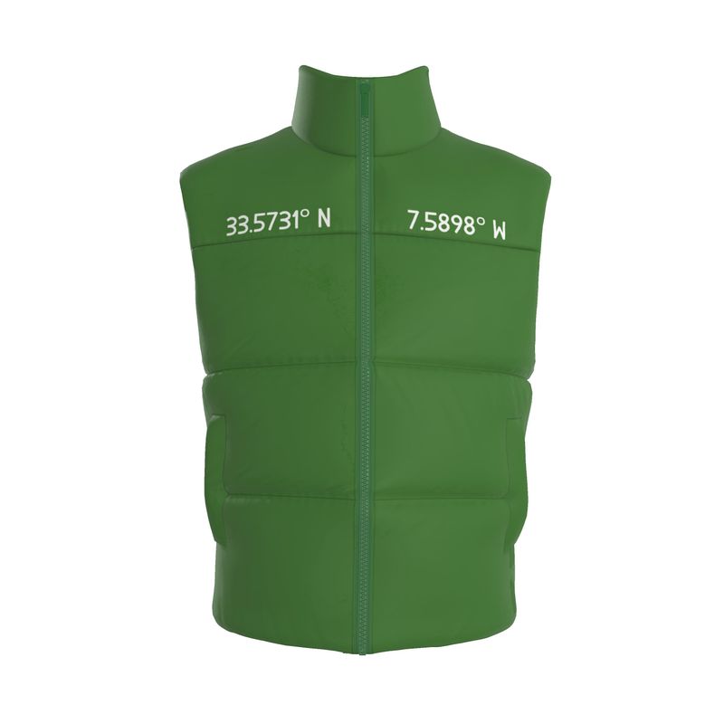 UUC3.0 Casablanca Palm Unisex Gilet Jackets for Ultimate Style and Comfort - Hucci.store