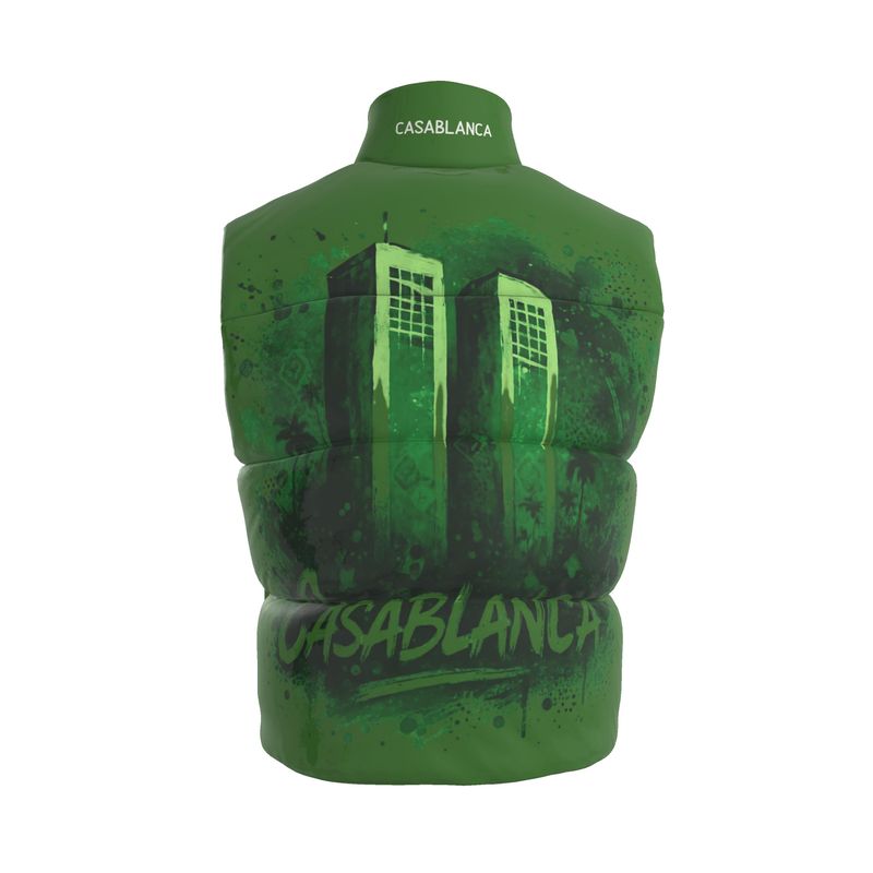 UUC3.0 Casablanca Palm Unisex Gilet Jackets for Ultimate Style and Comfort - Hucci.store