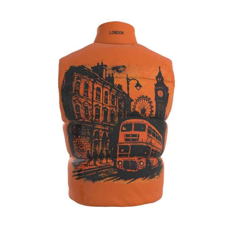 UUC 3.0 “London Fire” Unisex Gilet Jackets (Orange)