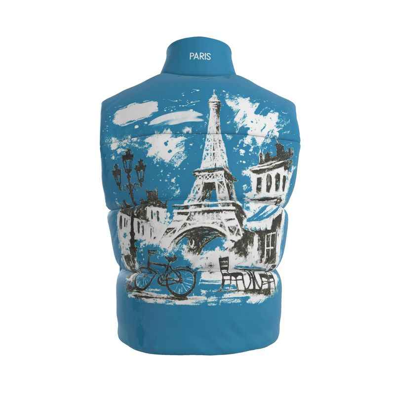 UUC 3.0 “Âme Parisienne” Unisex Gilet Jackets (Blue)