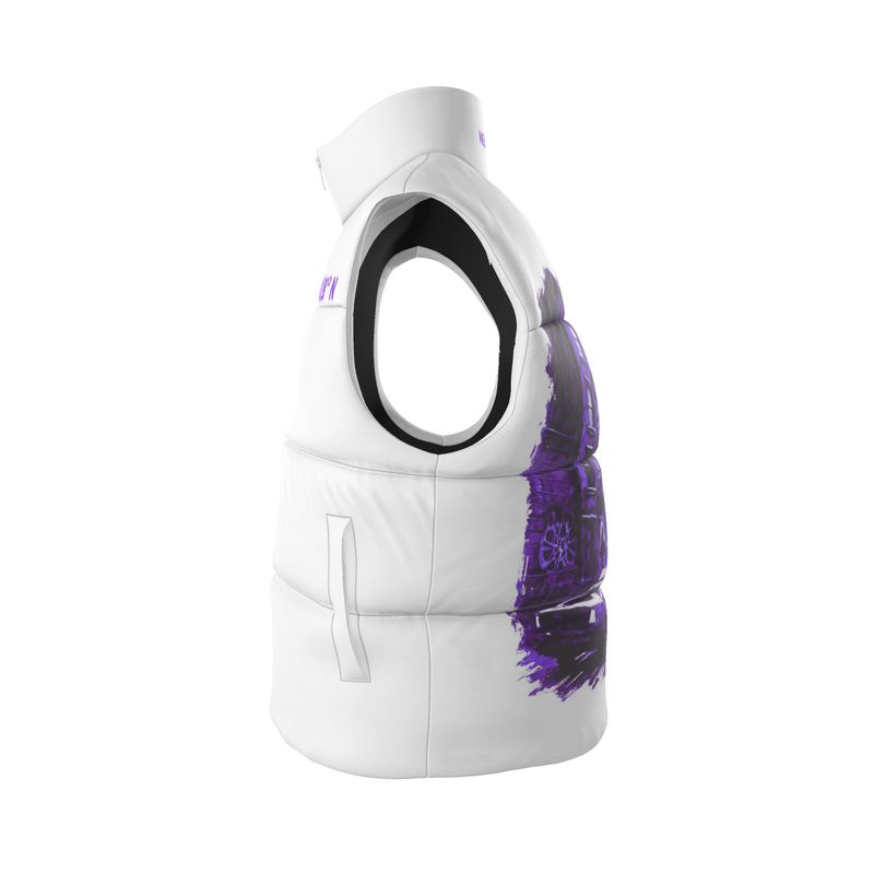 UUC 3.0 “Empire State” Unisex Gilet  Jackets (White)