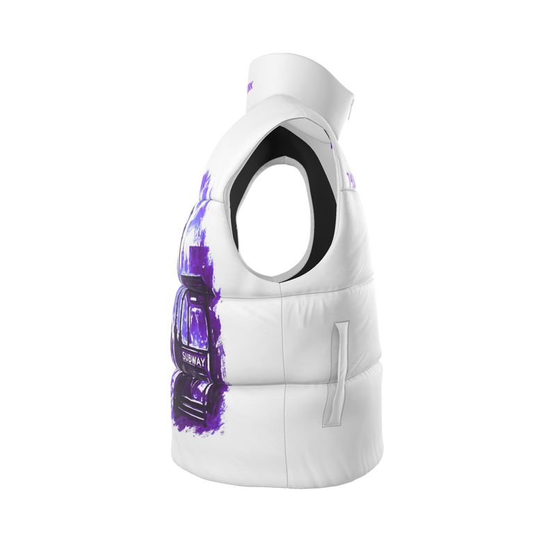 UUC 3.0 “Empire State” Unisex Gilet  Jackets (White)