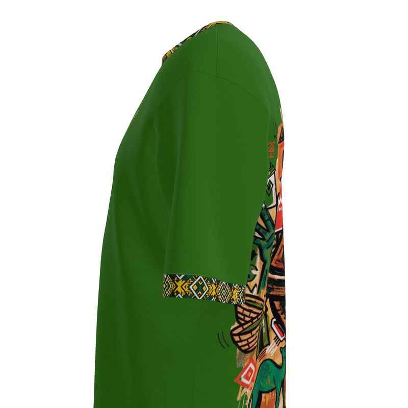 ICSS26 Koun f chkel Green Oversized Shirts