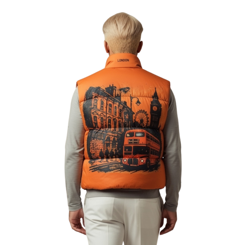 UUC 3.0 “London Fire” Unisex Gilet Jackets (Orange)