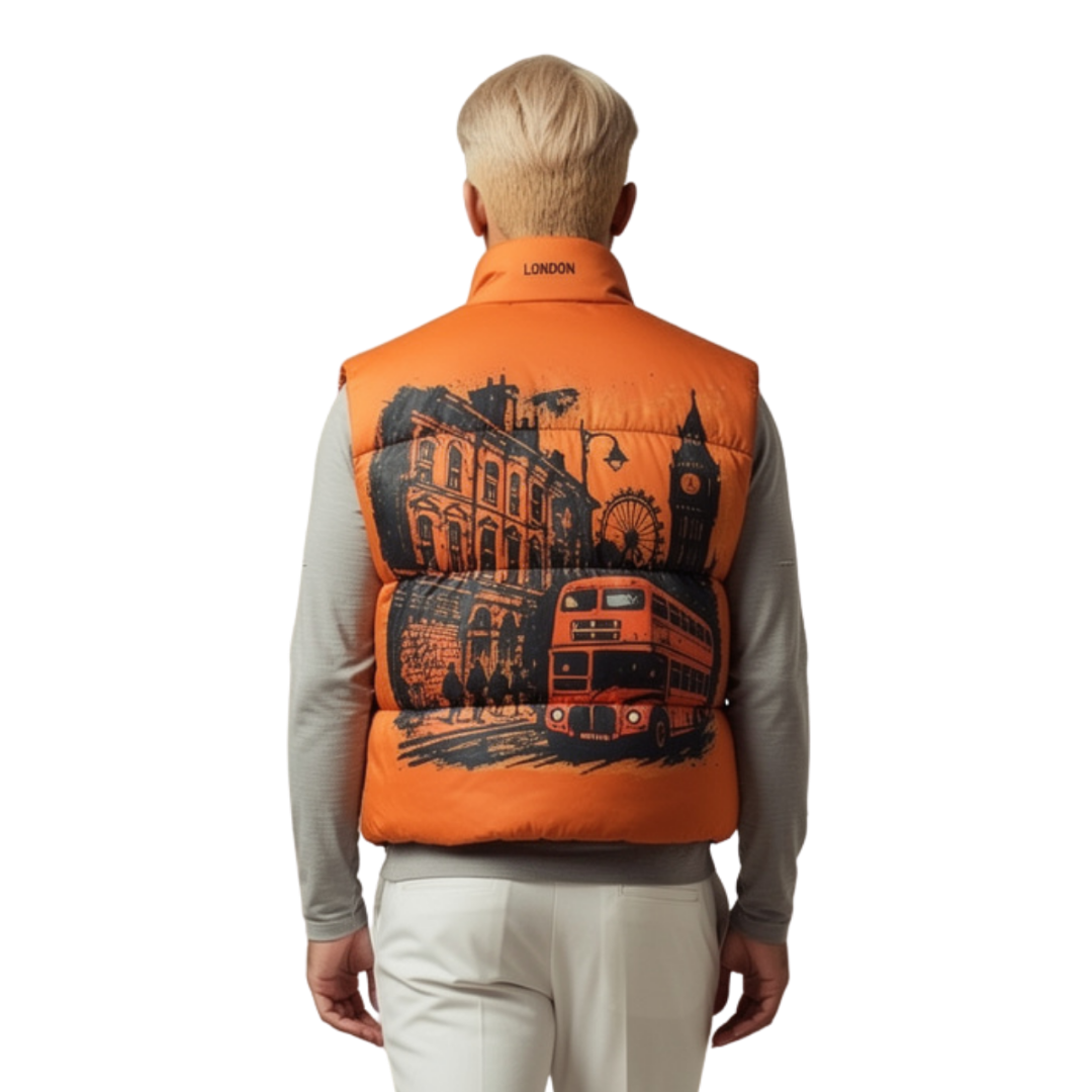 UUC 3.0 “London Fire” Unisex Gilet Jackets (Orange)