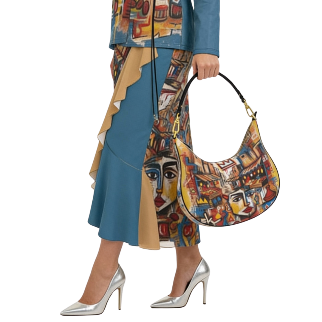 ICSS26 Medina Curved Hobo Bags - Hucci.store