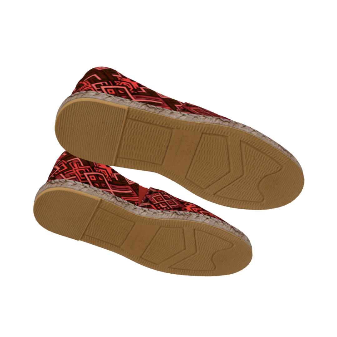 ICSS26 "Koun f chkel" Espadrilles (Royal Red)