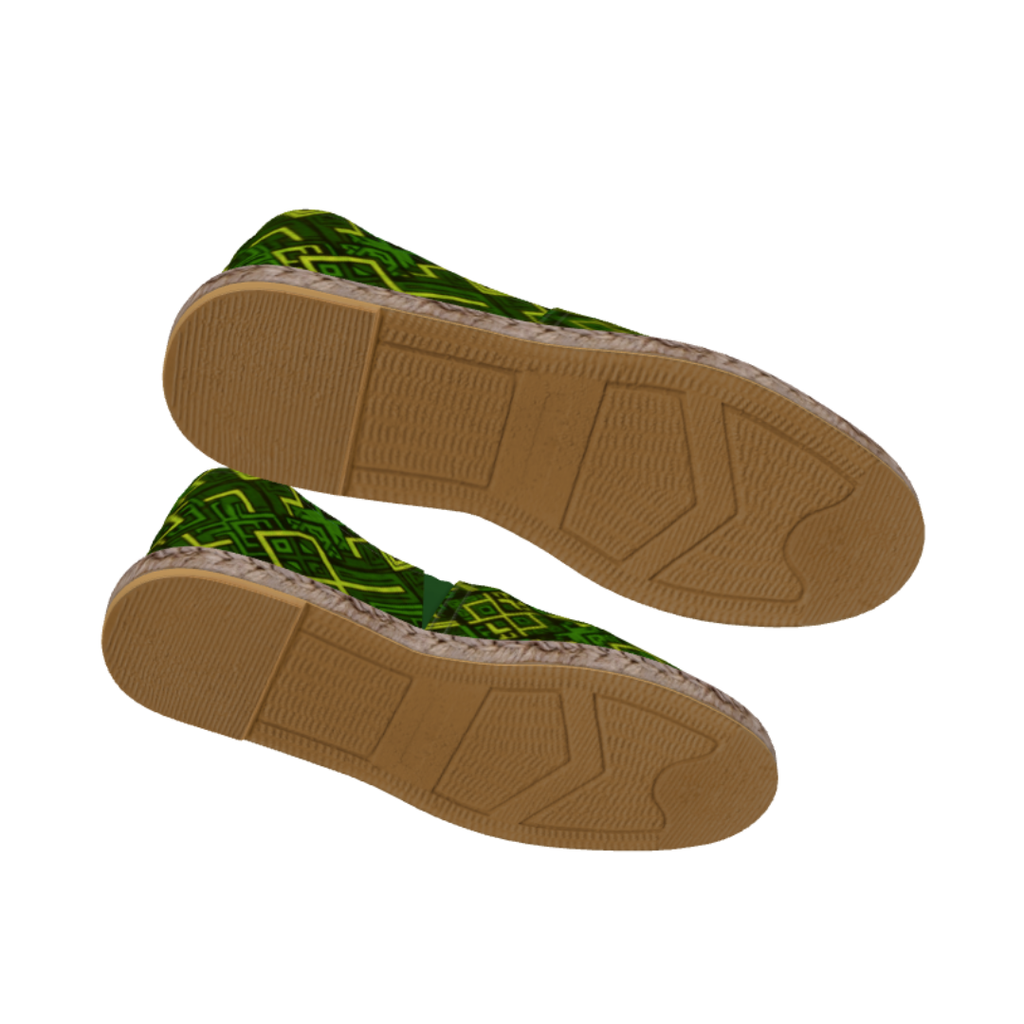 ICSS26 "Koun f chkel" Espadrilles (Royal Green) - Hucci.store