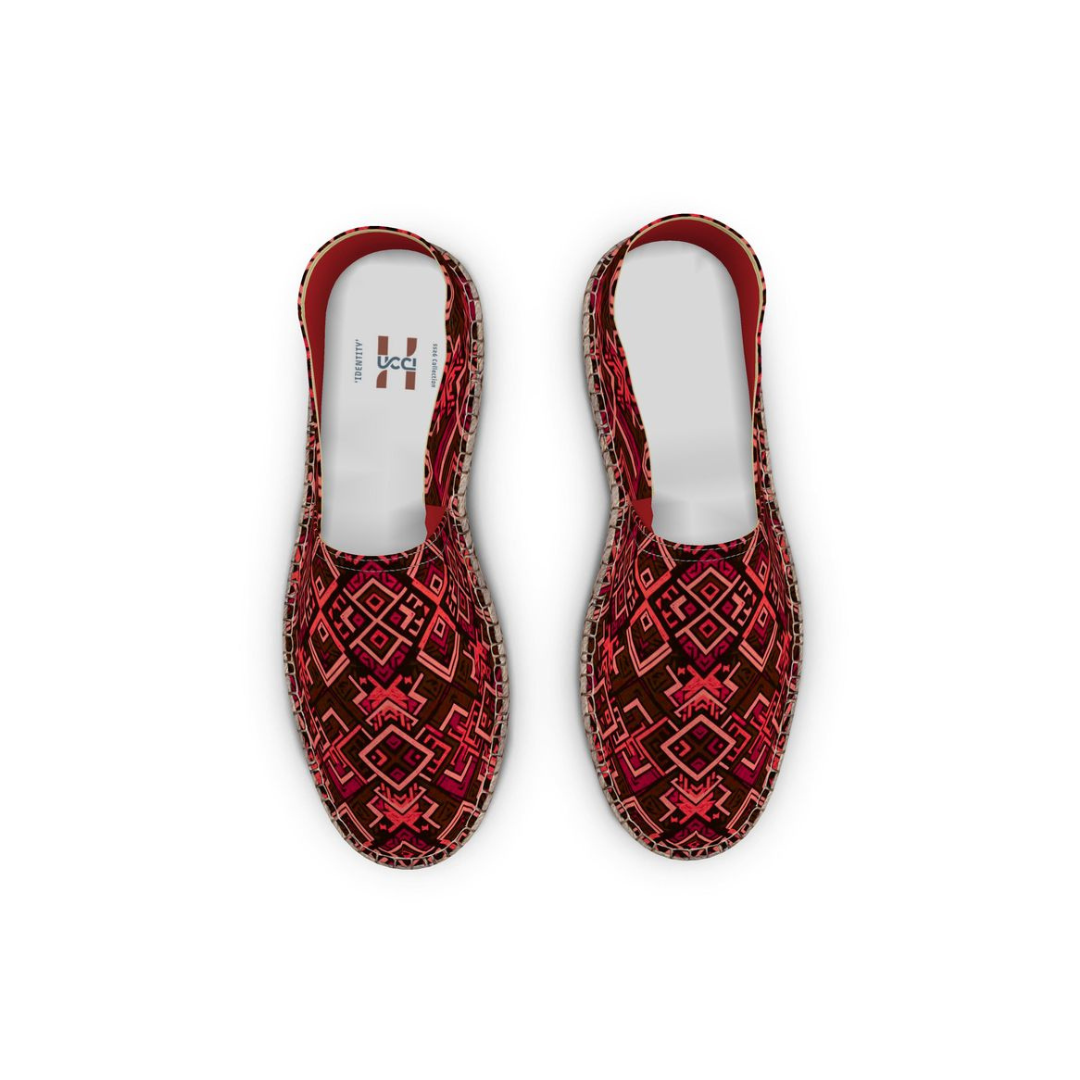 ICSS26 "Koun f chkel" Espadrilles (Royal Red)