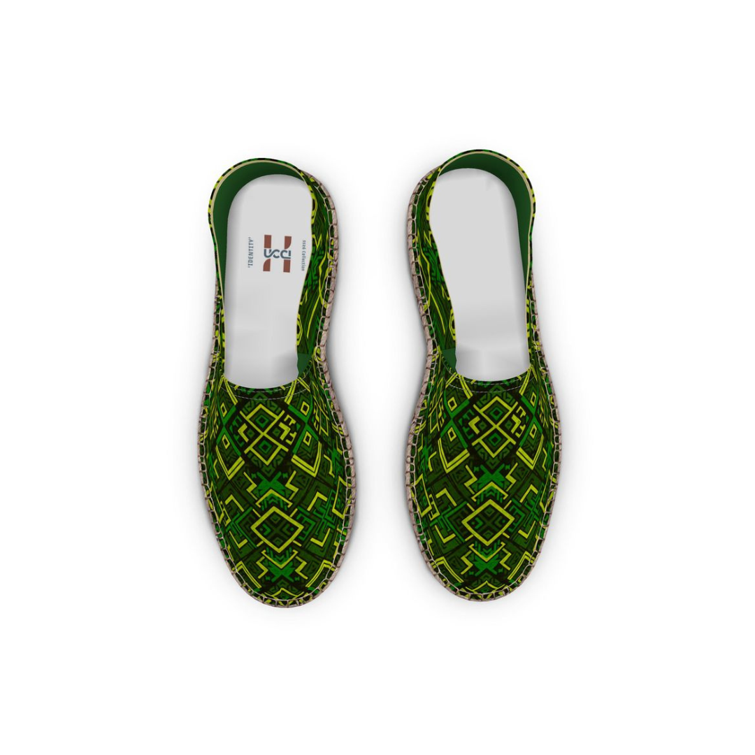 ICSS26 "Koun f chkel" Espadrilles (Royal Green)