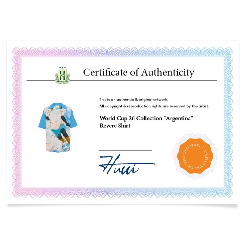 WC26 Collection Argentina Unisex Revere Shirts