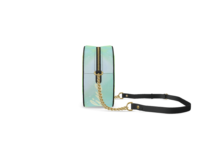 GSC “Down the line" Women’s Leather Round Box Bags