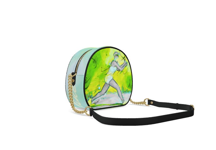 GSC Women's Leather Round Box Bags - Hucci.store